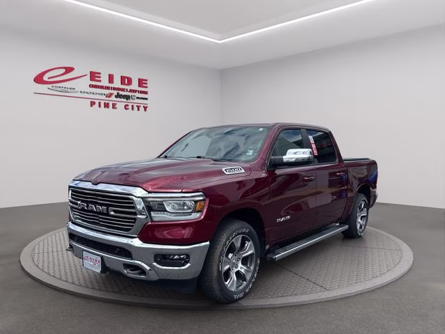 2023 Delmonico Red Pearlcoat Ram 1500 Laramie 4X4 Truck