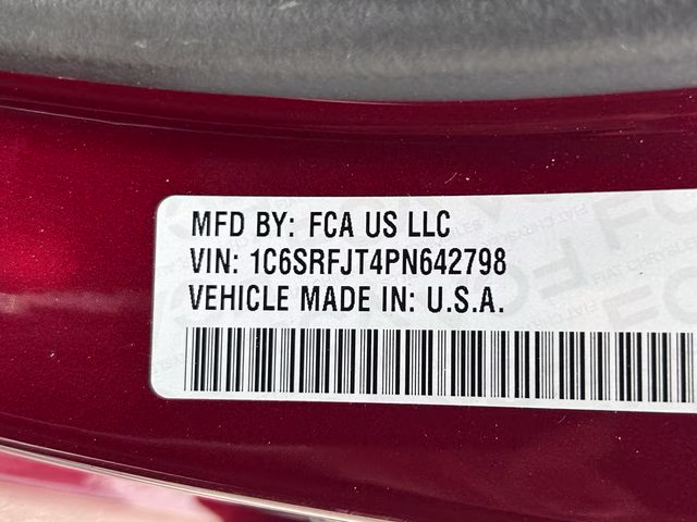 2023 Delmonico Red Pearlcoat Ram 1500 Laramie 4X4 Truck