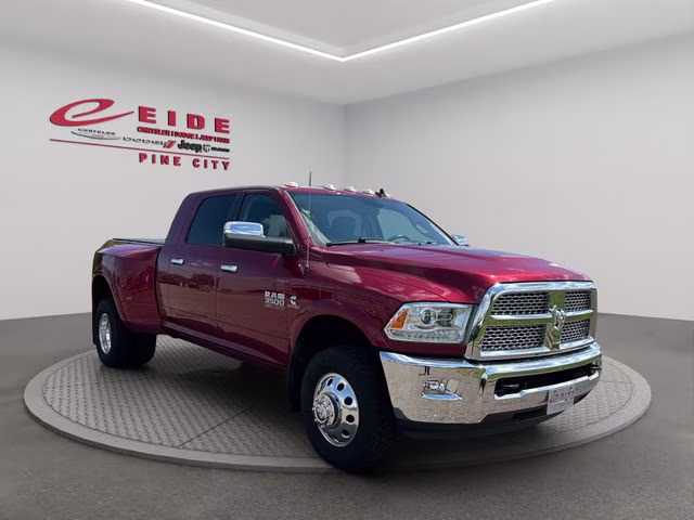 2014 Deep Cherry Red Crystal Pearlcoat Ram 3500 Laramie 4X4 Truck