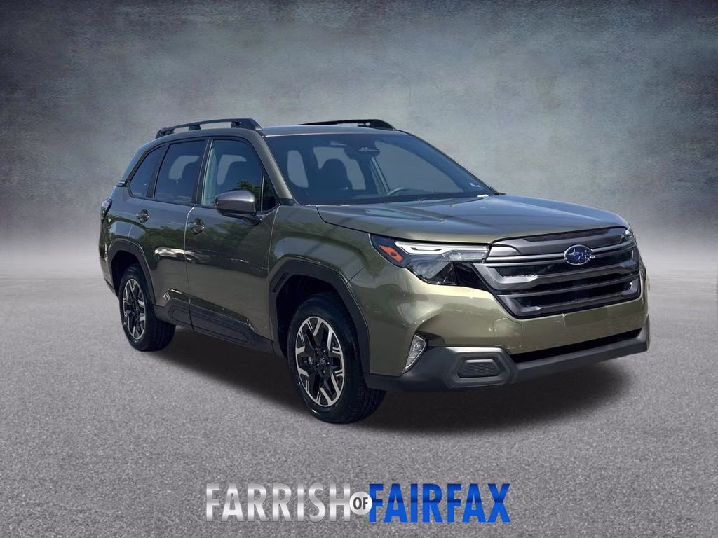 2026 Autumn Green Metallic Subaru Forester Premium AWD SUV