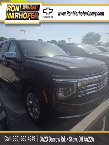 2026 Black Chevrolet Tahoe Premier 4X4 SUV