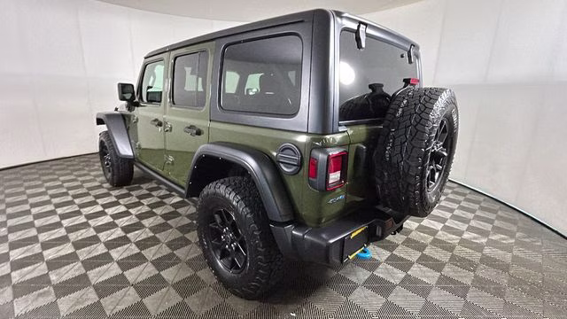 2024 Sarge Green Clearcoat Jeep Wrangler Willys 4xe 4X4 SUV