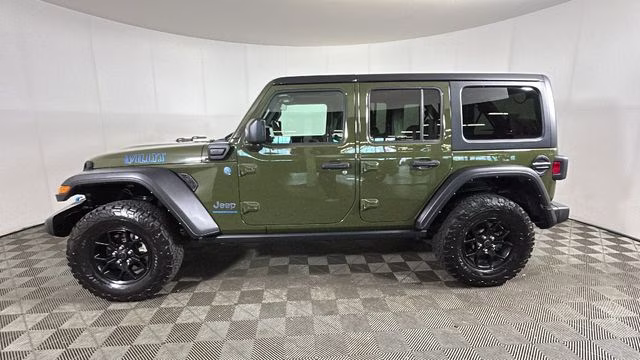 2024 Sarge Green Clearcoat Jeep Wrangler Willys 4xe 4X4 SUV