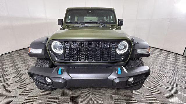 2024 Sarge Green Clearcoat Jeep Wrangler Willys 4xe 4X4 SUV