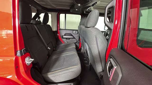 2024 Firecracker Red Clearcoat Jeep Wrangler Sahara 4xe 4X4 SUV