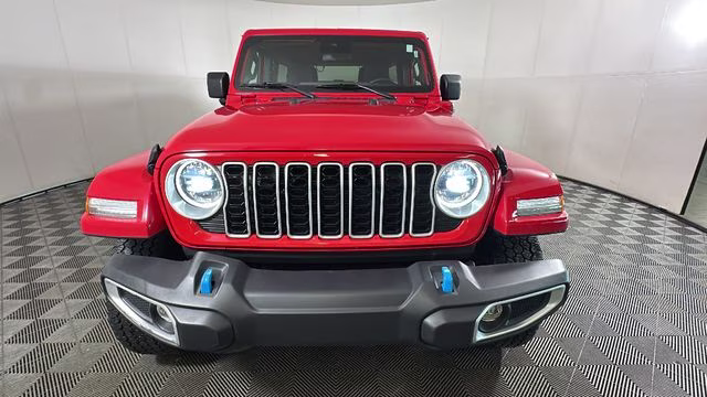 2024 Firecracker Red Clearcoat Jeep Wrangler Sahara 4xe 4X4 SUV