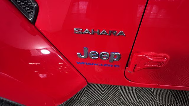 2024 Firecracker Red Clearcoat Jeep Wrangler Sahara 4xe 4X4 SUV