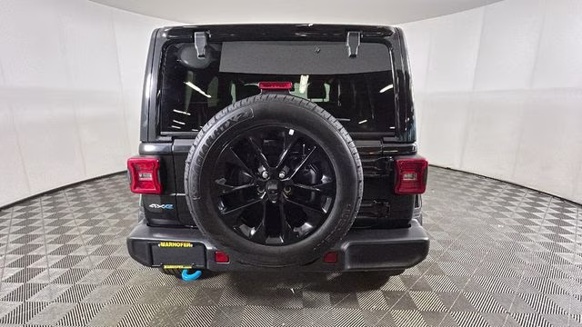 2024 Black Clearcoat Jeep Wrangler Sahara 4xe 4X4 SUV