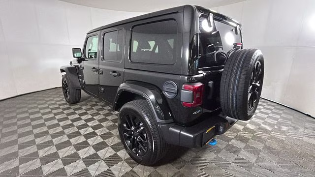 2024 Black Clearcoat Jeep Wrangler Sahara 4xe 4X4 SUV