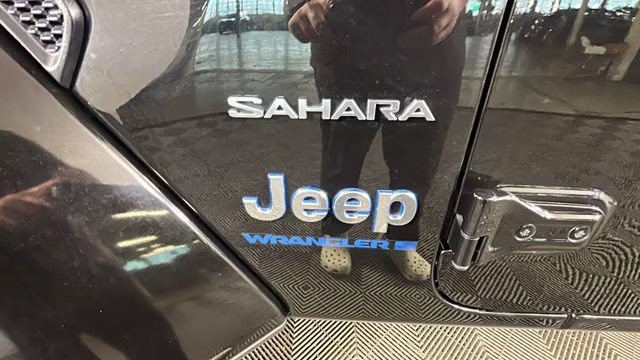 2024 Black Clearcoat Jeep Wrangler Sahara 4xe 4X4 SUV