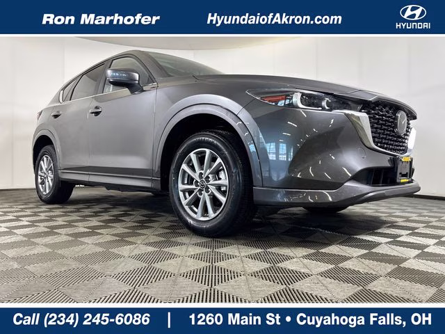 2025 Machine Gray Metallic Mazda CX-5 2.5 S Preferred Package AWD SUV