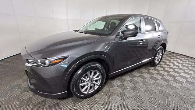 2025 Machine Gray Metallic Mazda CX-5 2.5 S Preferred Package AWD SUV