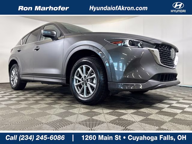 2025 Machine Gray Metallic Mazda CX-5 2.5 S Preferred Package AWD SUV