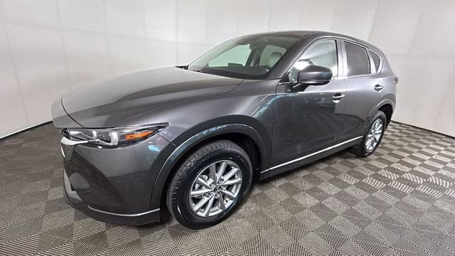 2025 Machine Gray Metallic Mazda CX-5 2.5 S Preferred Package AWD SUV