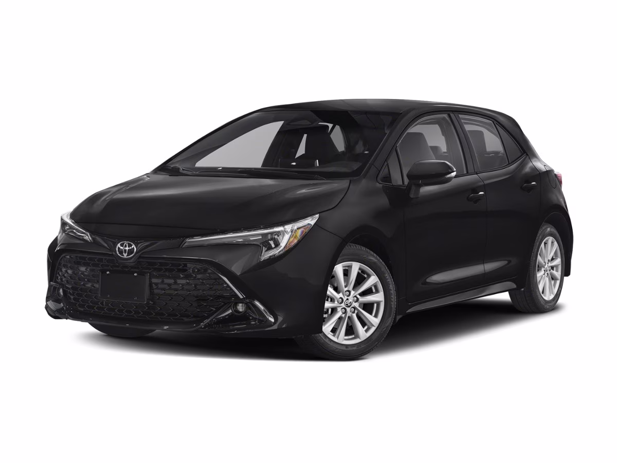 2024 Midnight Black Metallic Toyota Corolla Hatchback XSE FWD Hatchback