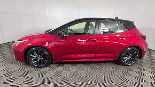 2024 Midnight Black Metallic Toyota Corolla Hatchback XSE FWD Hatchback