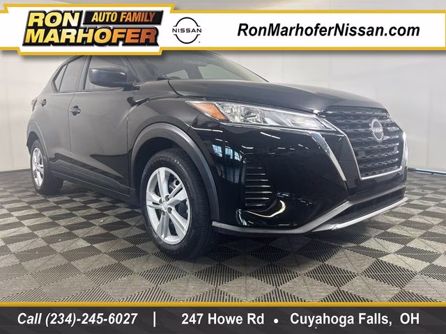 2025 Super Black Nissan Kicks Play S FWD SUV
