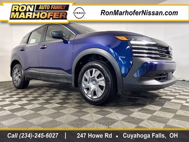 2026 Deep Blue Pearl Nissan Kicks S FWD SUV