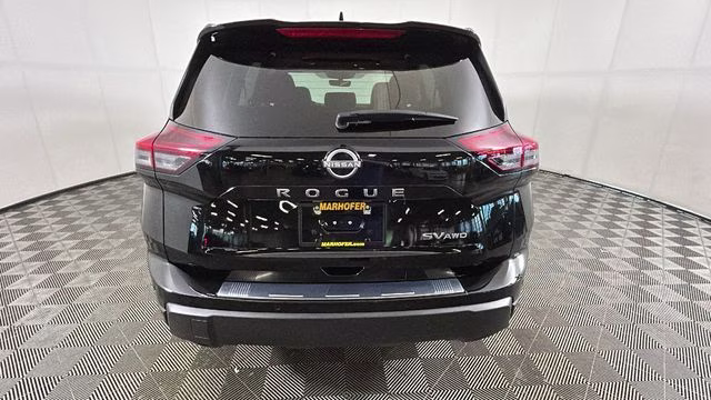 2024 Super Black Nissan Rogue SV AWD SUV