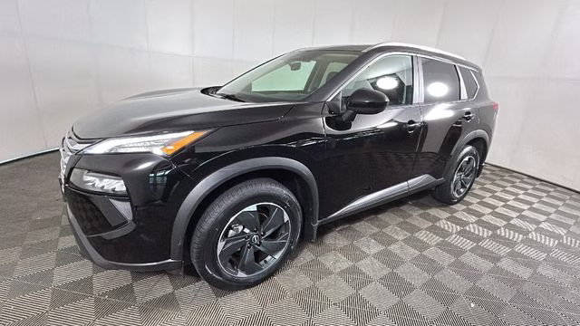 2024 Super Black Nissan Rogue SV AWD SUV