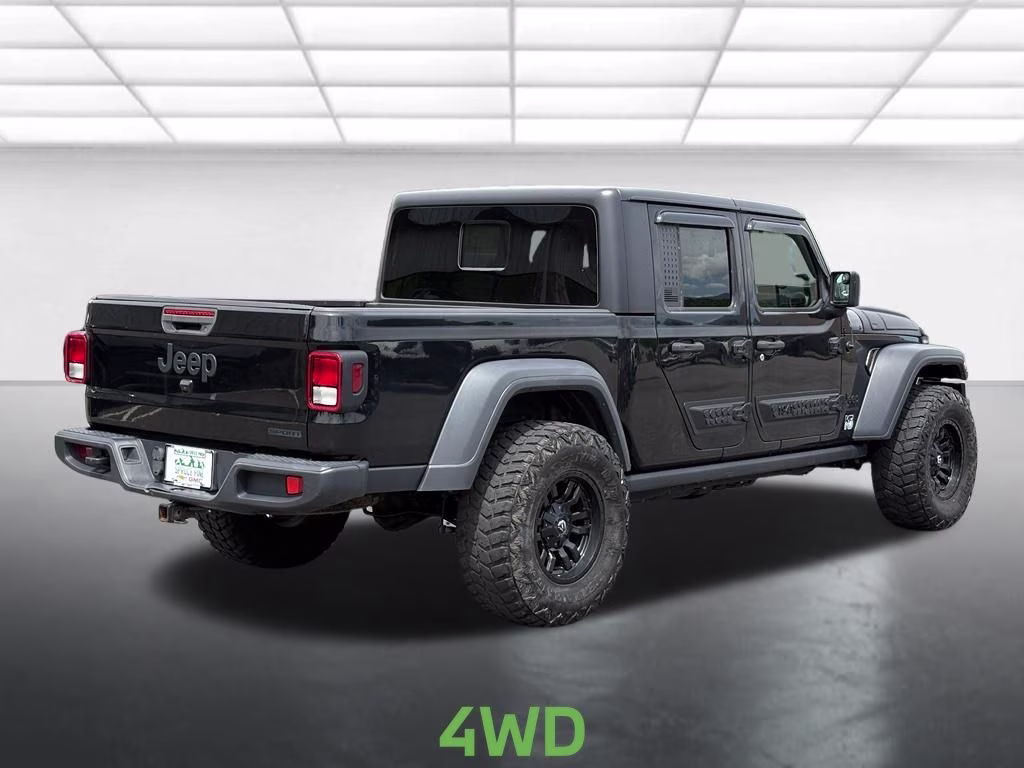 2020 Black Clearcoat Jeep Gladiator Sport 4X4 Truck