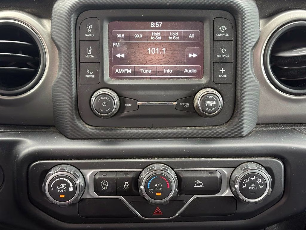 2020 Black Clearcoat Jeep Gladiator Sport 4X4 Truck