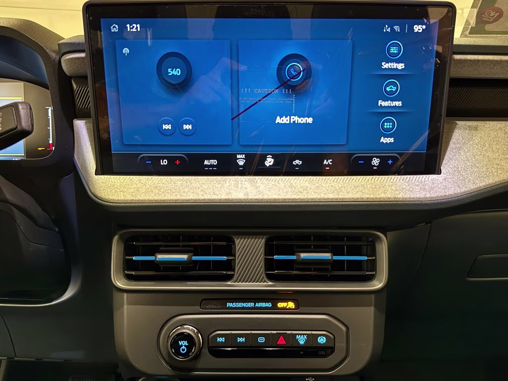 2026 Azure Gray Metallic Tri-Coat Ford Maverick XLT FWD Truck