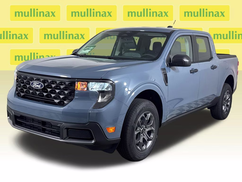 2026 Azure Gray Metallic Tri-Coat Ford Maverick XLT FWD Truck