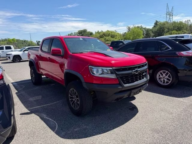 2019 Red Hot Chevrolet Colorado ZR2 4X4 Truck
