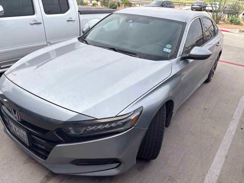 2018 Silver Honda Accord Sport FWD Sedan