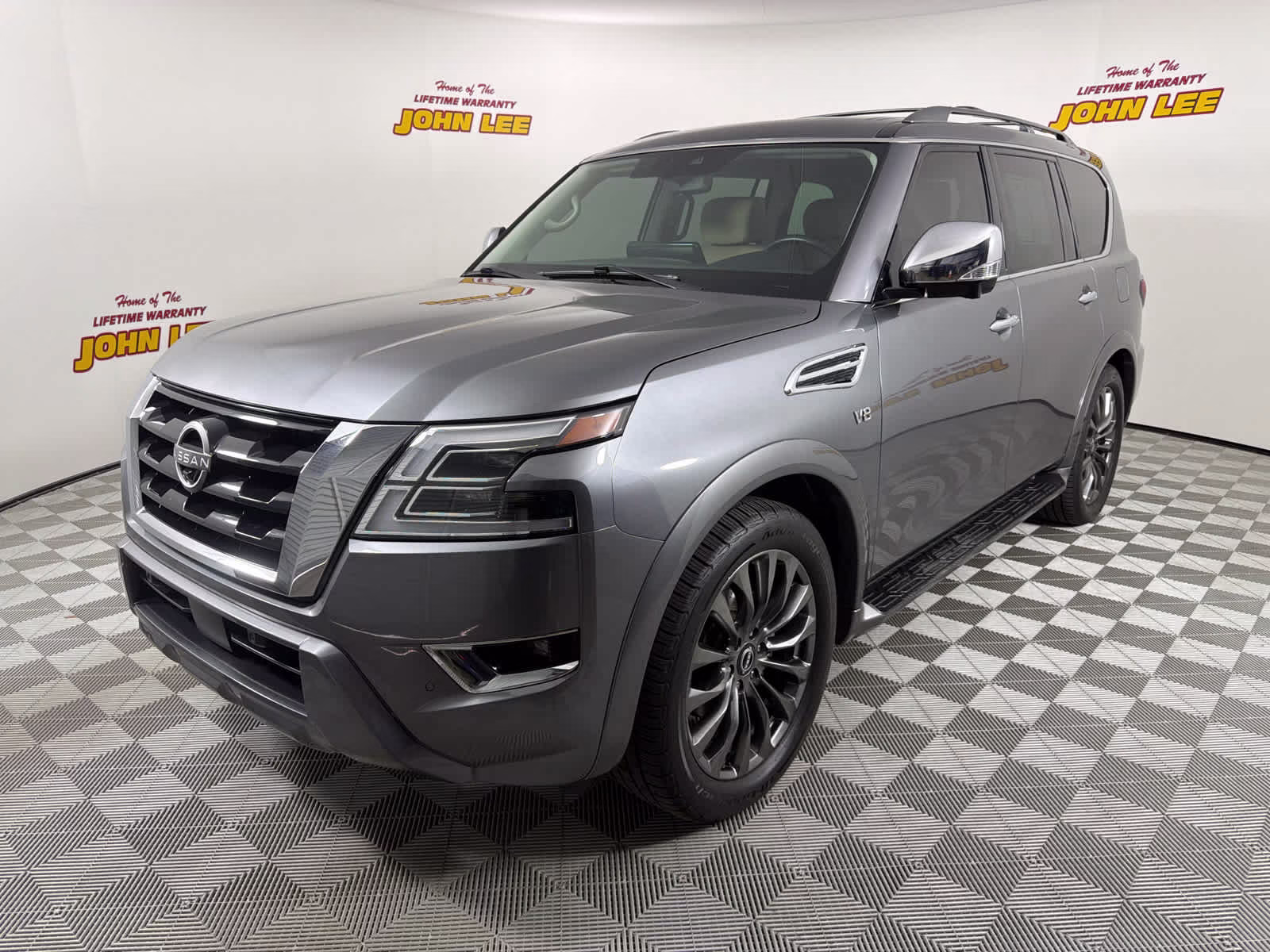 2021 Gun Metallic Nissan Armada Platinum 4X4 SUV