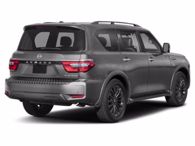 2021 Gun Metallic Nissan Armada Platinum 4X4