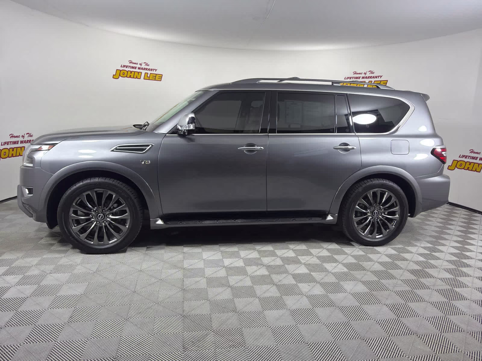 2021 Gun Metallic Nissan Armada Platinum 4X4 SUV