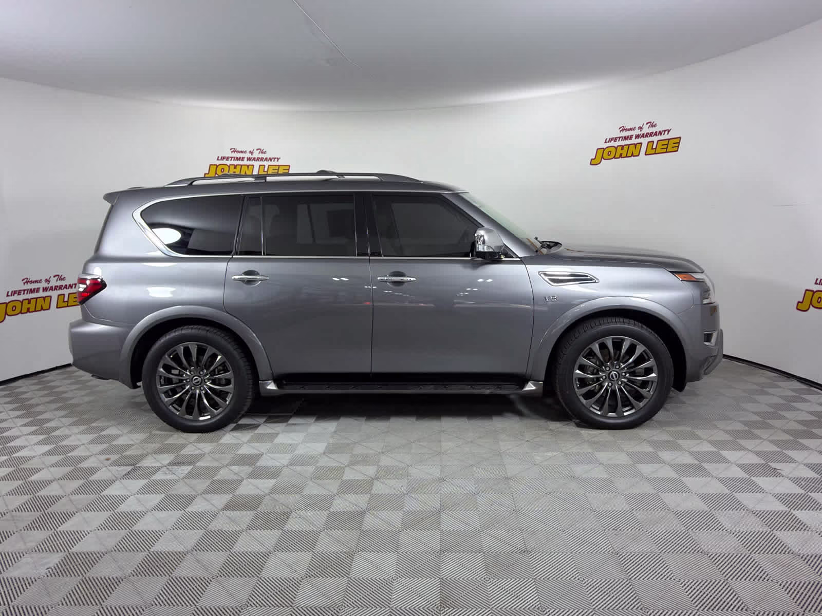 2021 Gun Metallic Nissan Armada Platinum 4X4 SUV