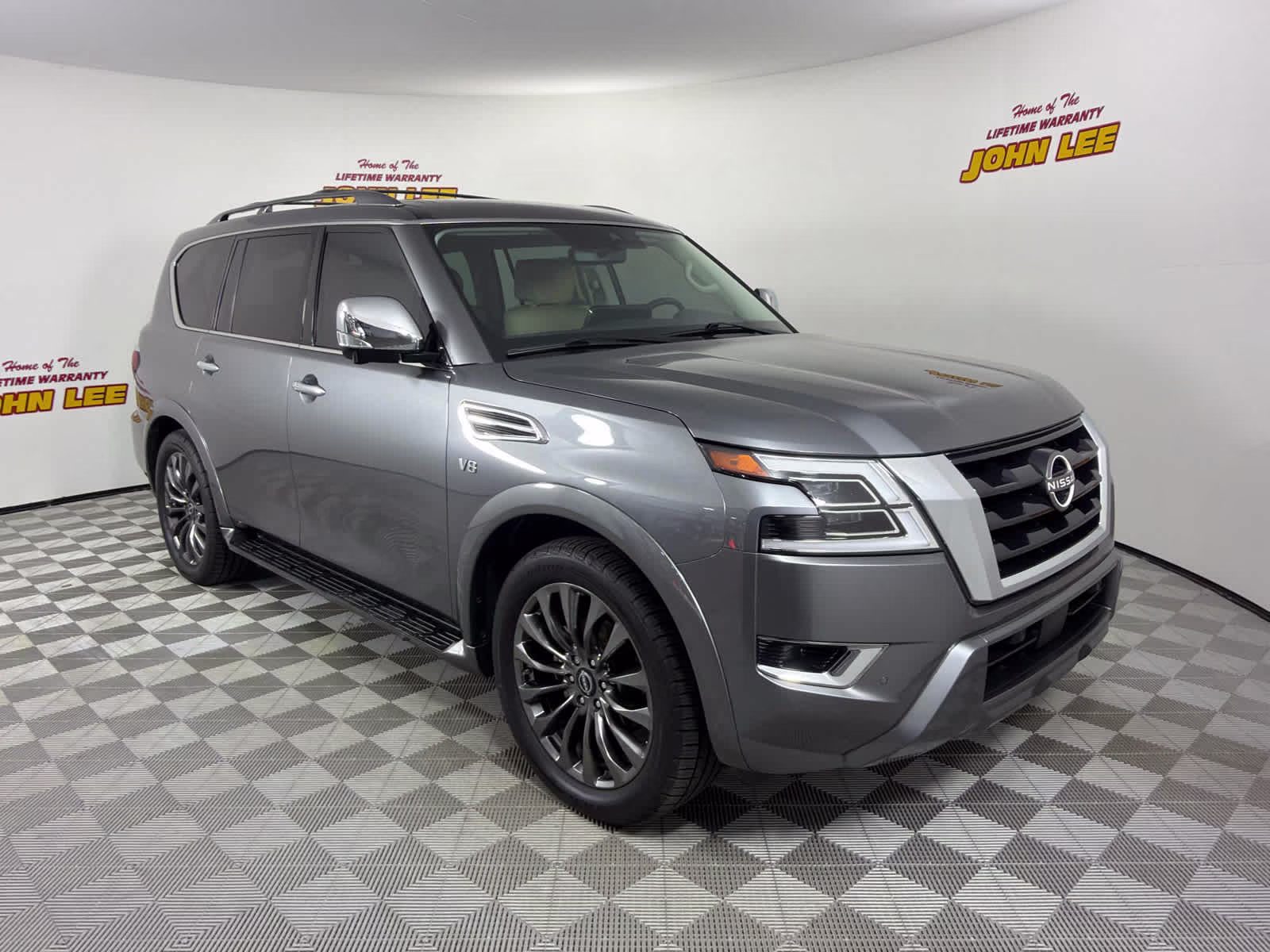 2021 Gun Metallic Nissan Armada Platinum 4X4 SUV