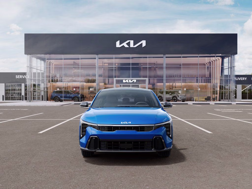 2026 Wave Blue Kia K4 GT-Line FWD Sedan