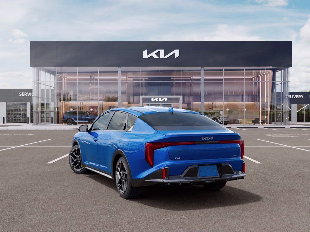 2026 Wave Blue Kia K4 GT-Line FWD Sedan