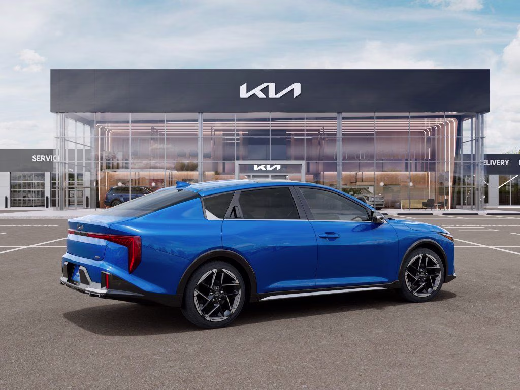2026 Wave Blue Kia K4 GT-Line FWD Sedan