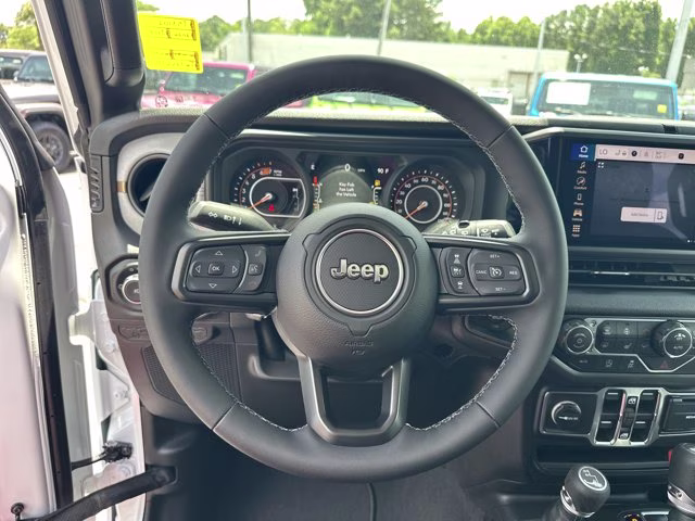 2026 Bright White Clearcoat Jeep Wrangler Sport S 4X4 Convertible