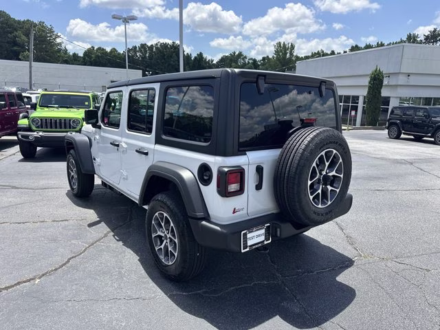2026 Bright White Clearcoat Jeep Wrangler Sport S 4X4 Convertible