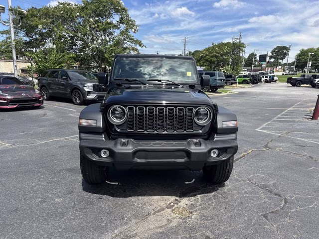 2026 Black Clearcoat Jeep Wrangler Sport S 4X4 Convertible