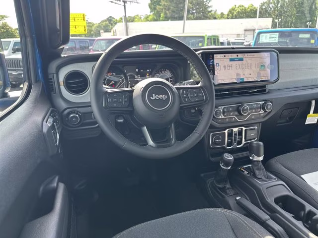 2026 Hydro Blue Pearl Coat Jeep Wrangler Sport S 4X4 Convertible
