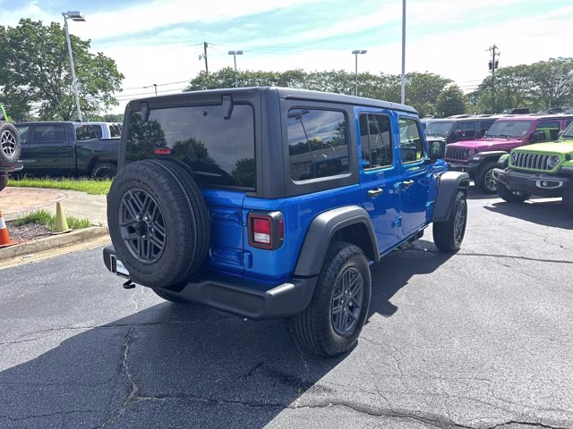 2026 Hydro Blue Pearl Coat Jeep Wrangler Sport S 4X4 Convertible