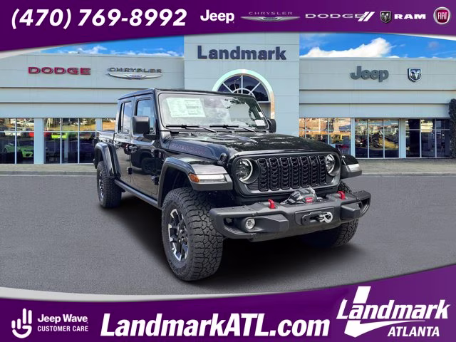 2026 Black Clearcoat Jeep Gladiator Shadow Ops 4X4 Truck