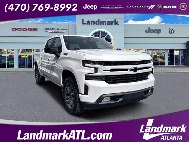 2019 Summit White Chevrolet Silverado 1500 RST 4X4 Truck