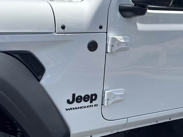 2026 Bright White Clearcoat Jeep Wrangler Sport S 4X4 Convertible