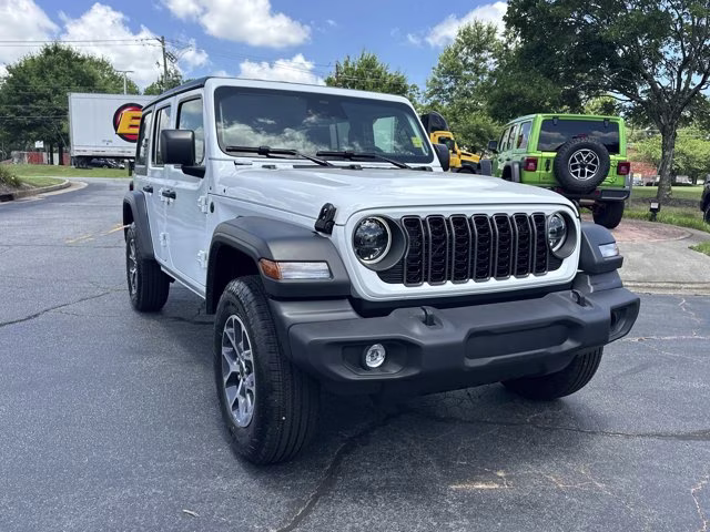 2026 Bright White Clearcoat Jeep Wrangler Sport S 4X4 Convertible