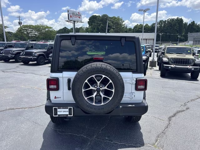 2026 Bright White Clearcoat Jeep Wrangler Sport S 4X4 Convertible