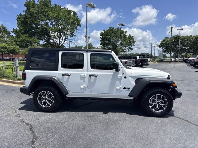 2026 Bright White Clearcoat Jeep Wrangler Sport S 4X4 Convertible