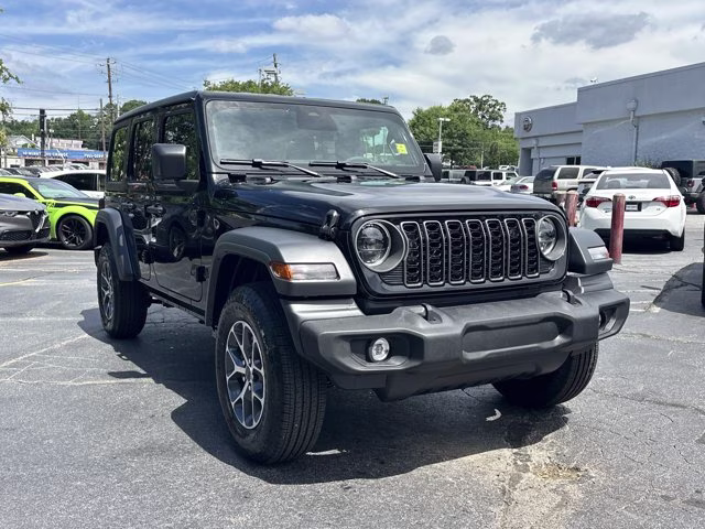 2026 Black Clearcoat Jeep Wrangler Sport S 4X4 Convertible